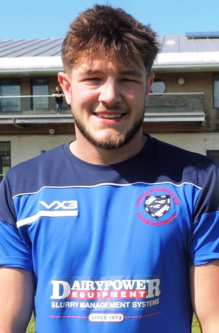 Rhys Lewis - Vital try for Fishguard second row